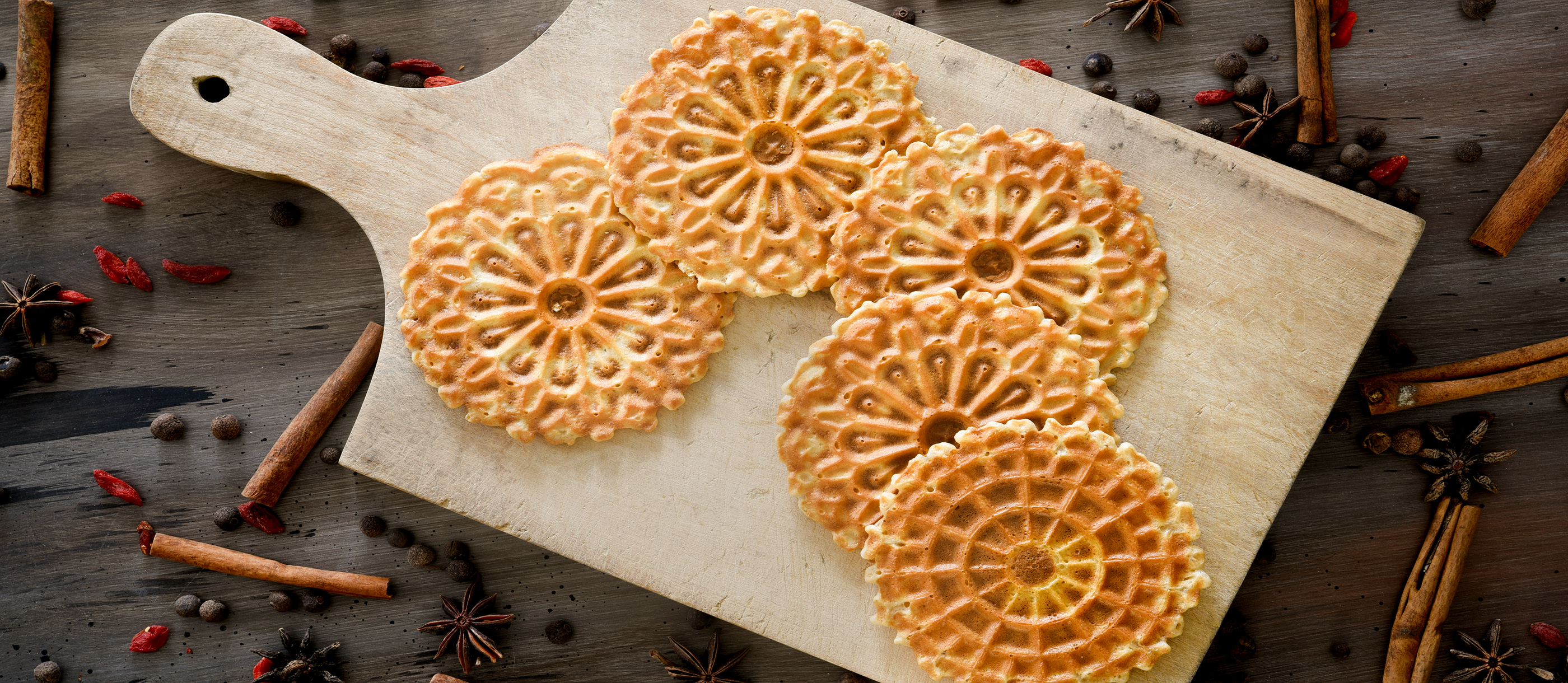 Nevole Traditional Dessert From Abruzzo, Italy