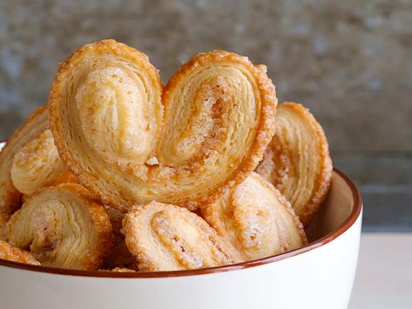 Palmier Traditional Cookie From France