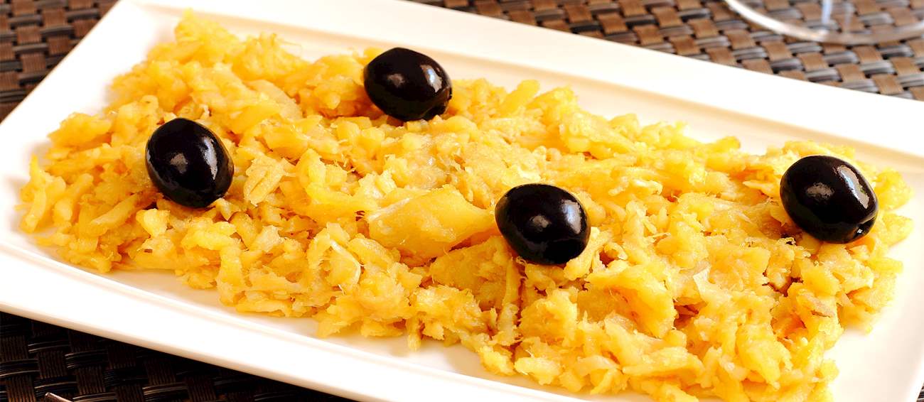 Bacalhau à Brás Traditional Saltwater Fish Dish From