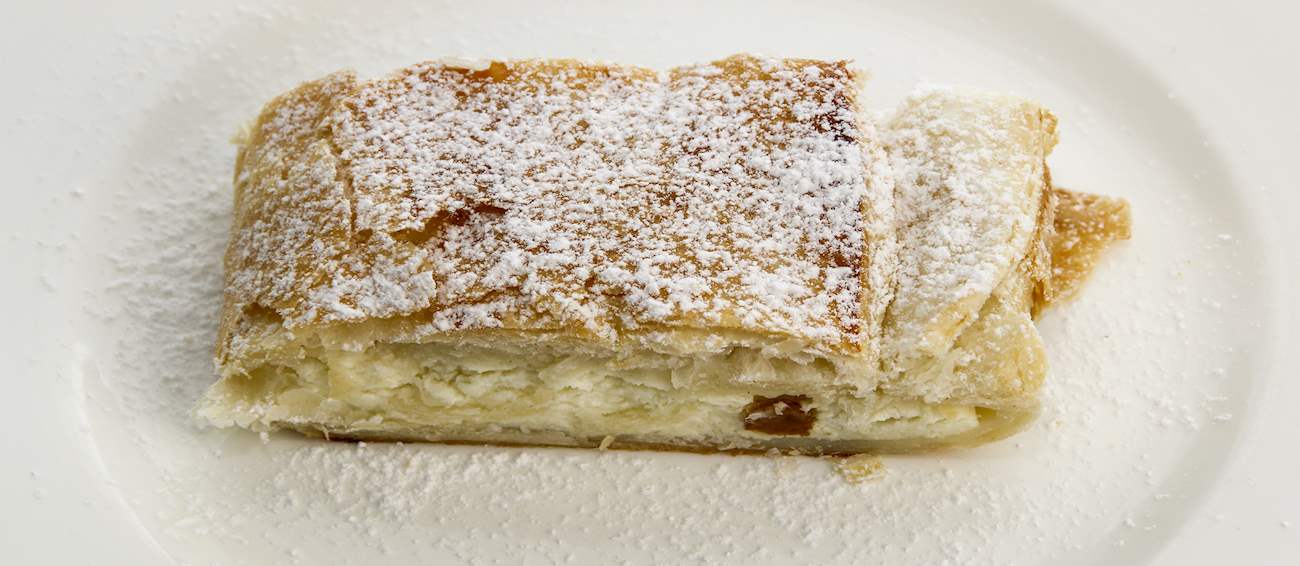 Millirahmstrudel | Traditional Sweet Pastry From Vienna, Austria