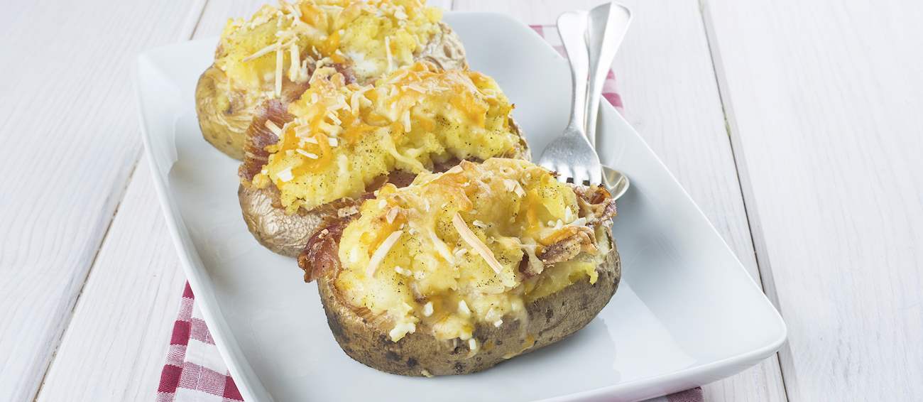 Baked Idaho Potatoes | Traditional Side Dish From Idaho, United States ...