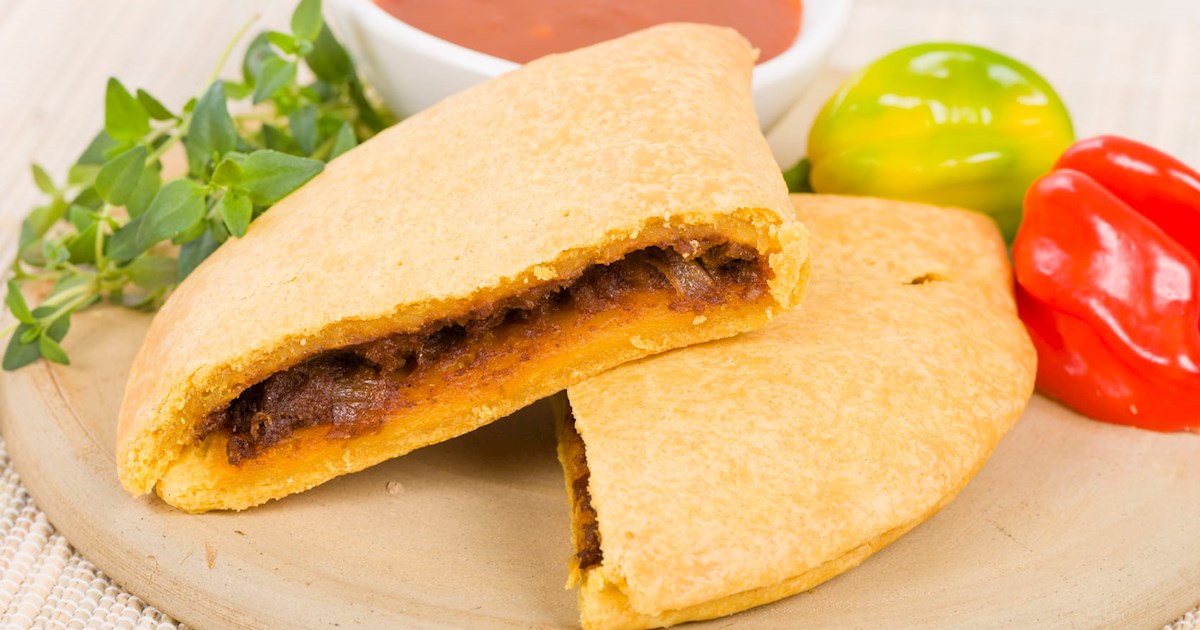 Jamaican Patty | Traditional Savory Pastry From Jamaica, Caribbean