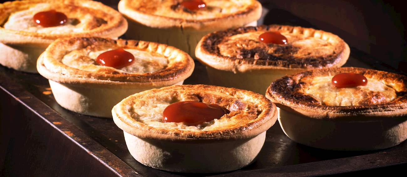 Meat Pie Traditional Savory Pie From Australia