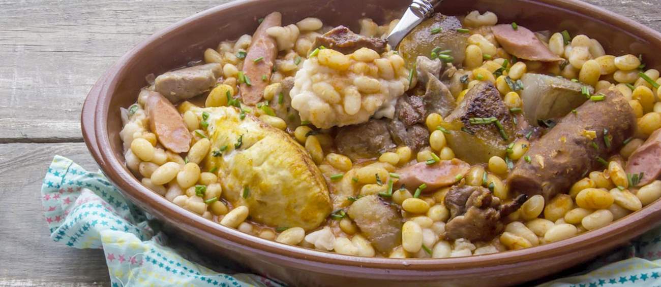 Cassoulet Traditional Stew From LanguedocRoussillon, France