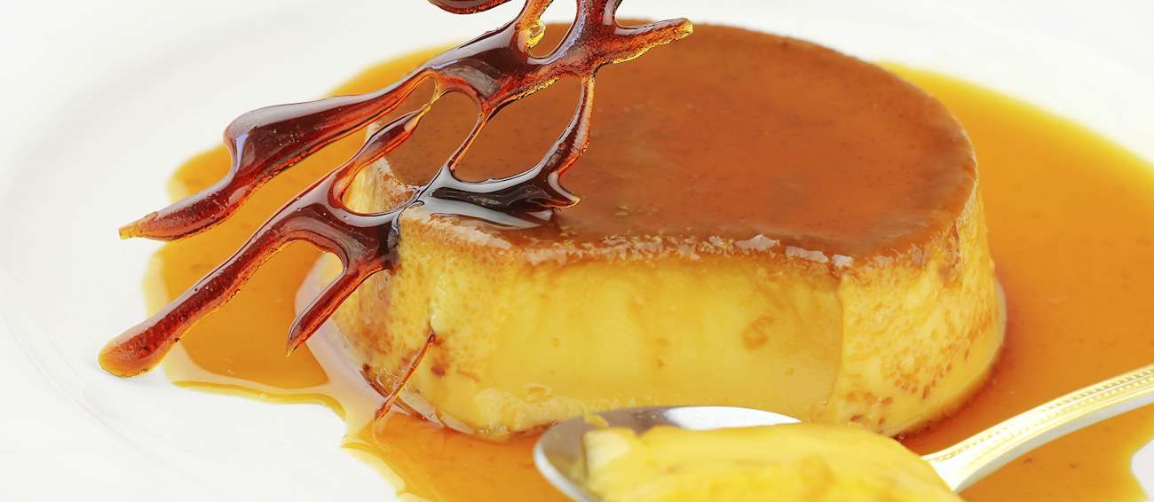 Leche Flan Traditional Custard From Philippines, Southeast Asia