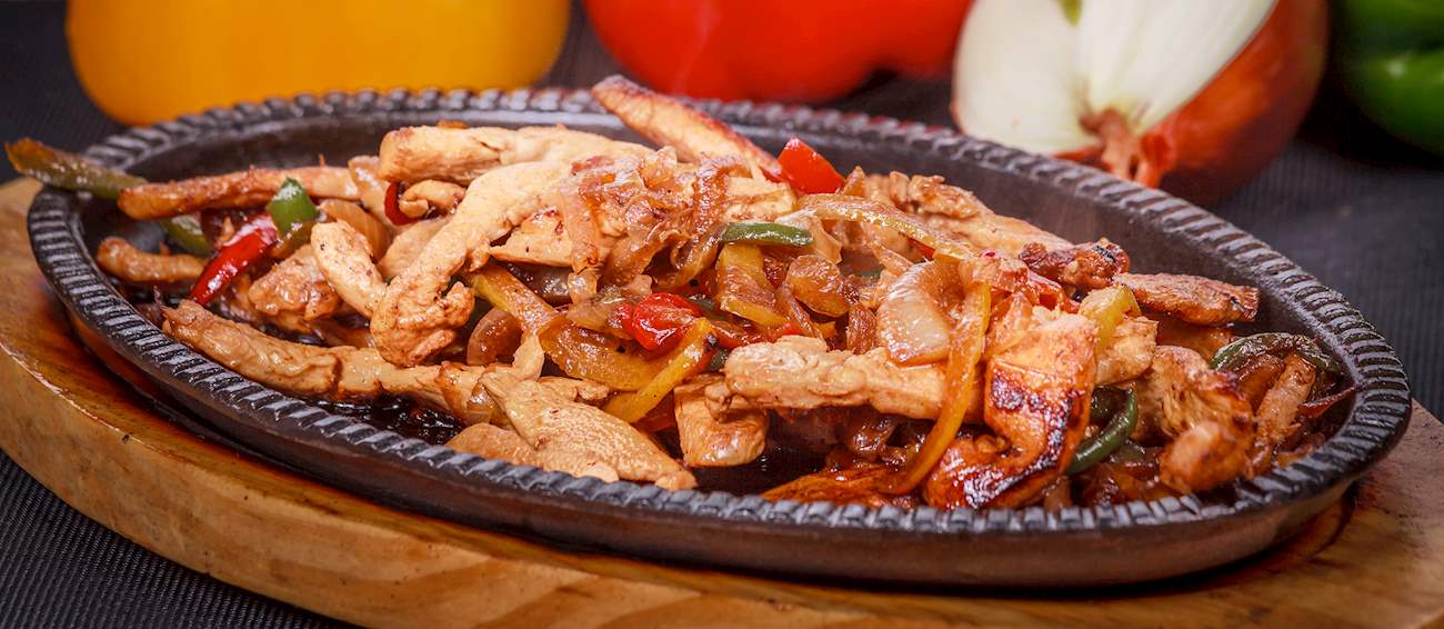 Fajitas Traditional Meat Dish From Texas, United States of America