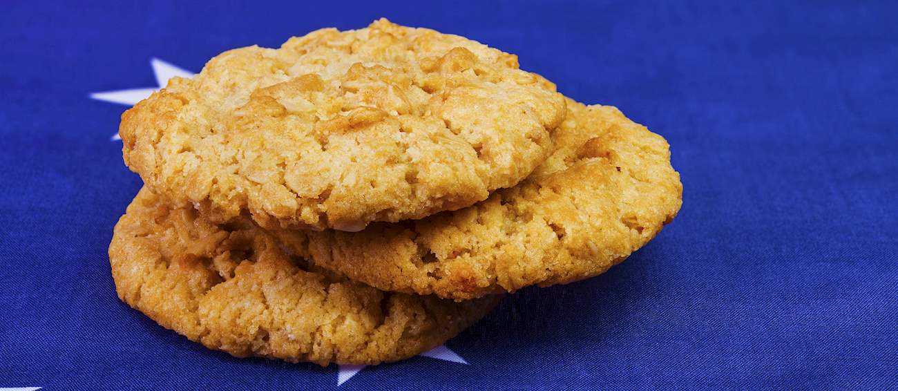 Anzac Biscuits Traditional Cookie From Australia