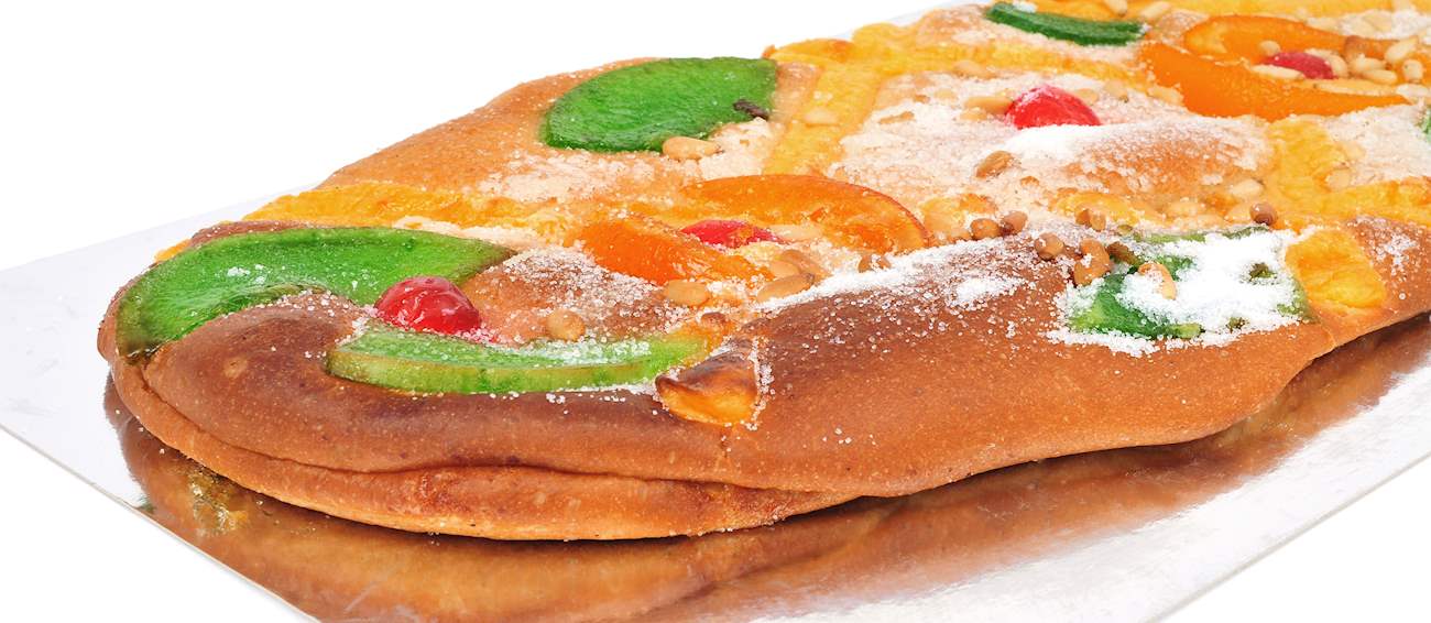 Coca Traditional Sweet Pastry From Catalonia, Spain