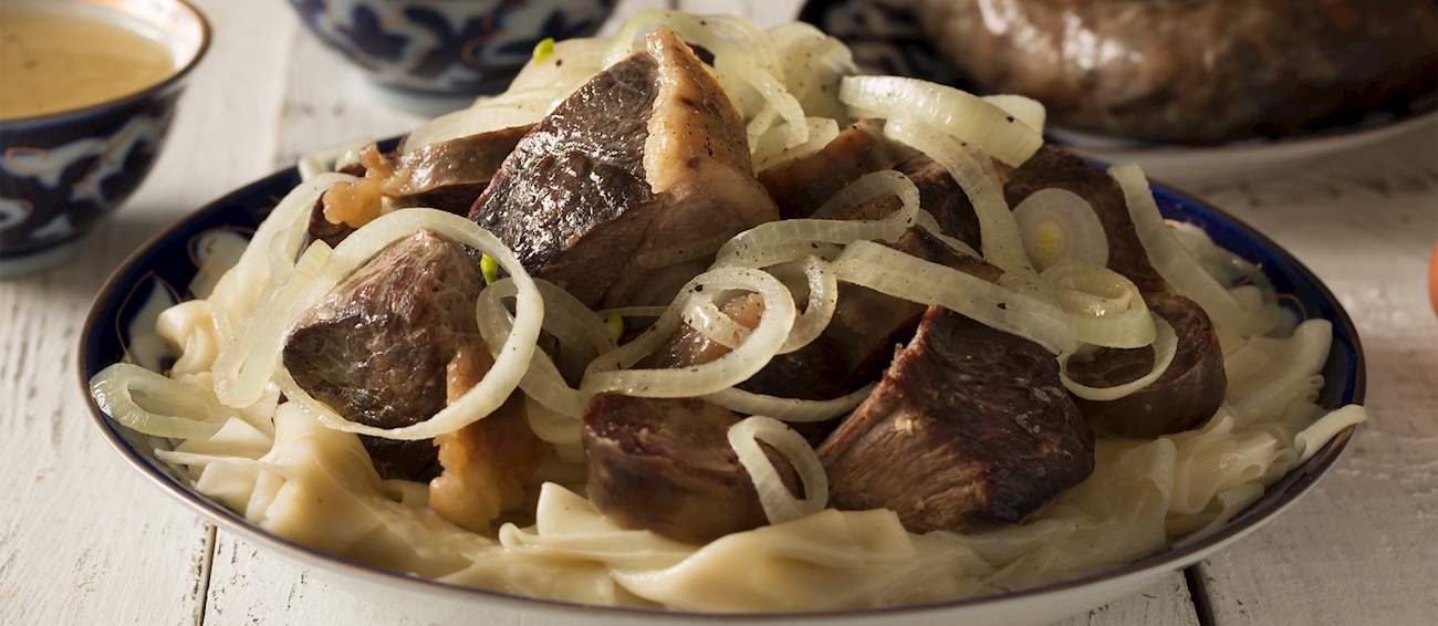 Beshbarmak | Traditional Meat Dish From Kazakhstan