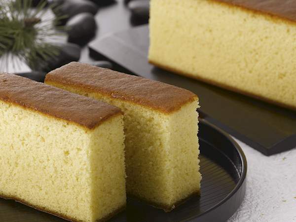 Kasutera Traditional Cake From Nagasaki Japan