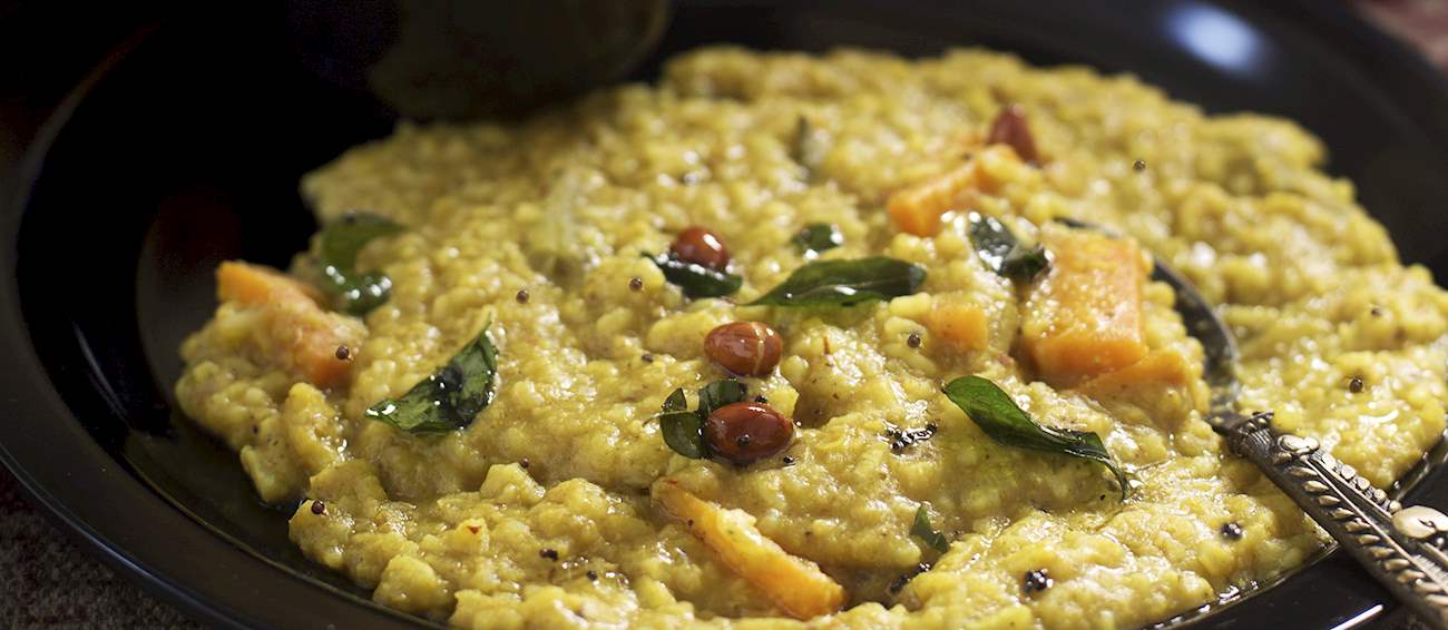 Bisi Bele Bath Traditional Rice Dish From Karnataka, India