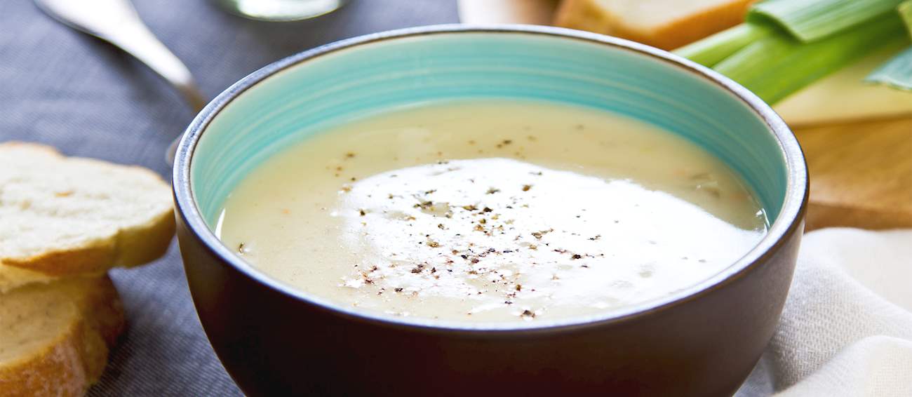 Cawl Cennin | Traditional Vegetable Soup From Wales, United Kingdom