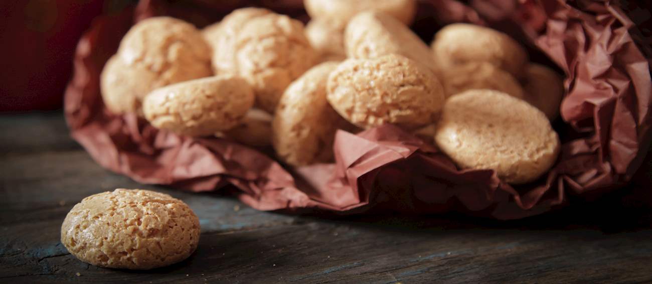 Amaretti di Saronno Traditional Cookie From Saronno, Italy