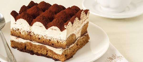 Tiramisu Cake with Pan di Spagna and Mascarpone - SugarLoveSpices