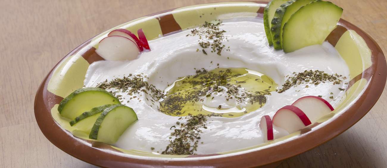 Labneh Traditional Dip From Jordan