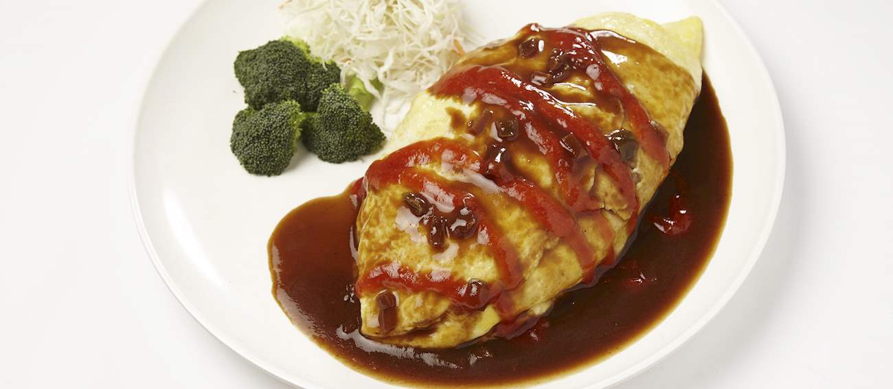 Omurice Traditional Egg Dish From Japan