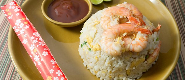 Japanese-Style Shrimp Fried Rice (Chahan) Recipe