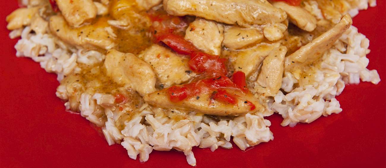 Turkey Rice Traditional Rice Dish From Chiayi County, Taiwan