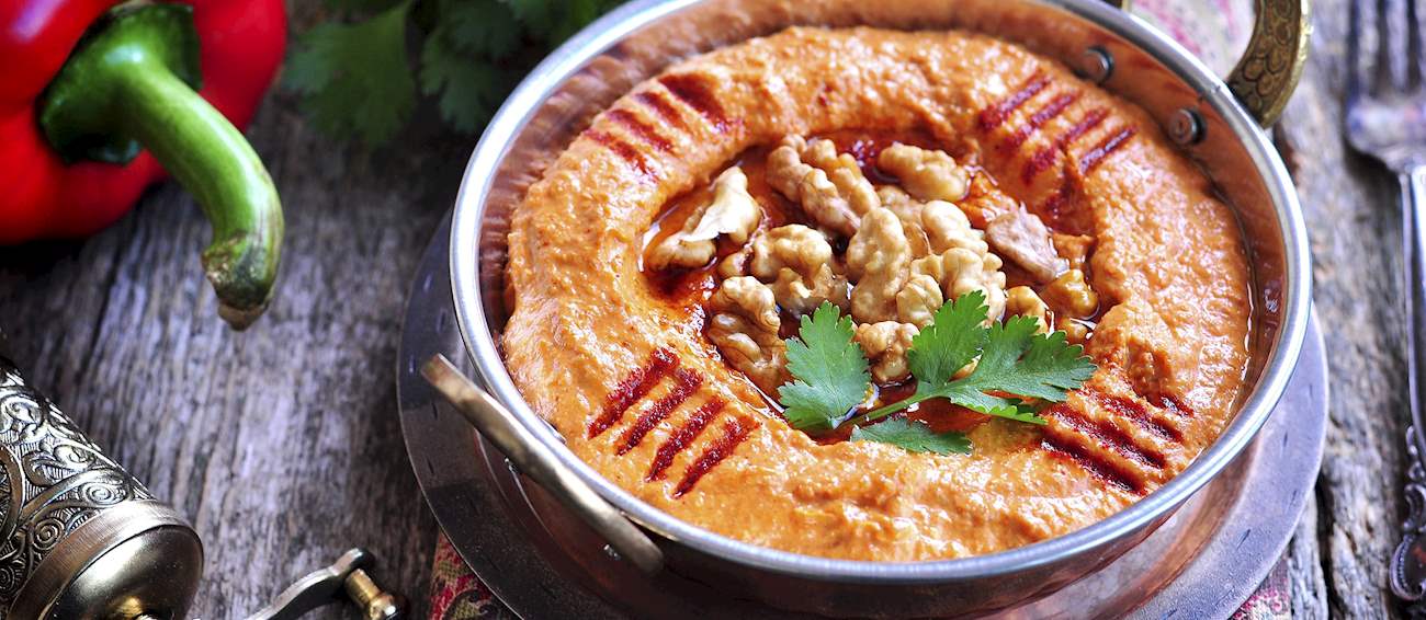 Muhammara Traditional Dip From Aleppo, Syria