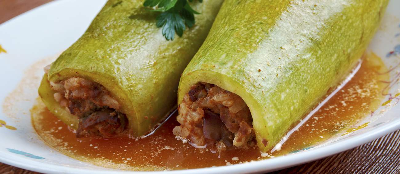 Mahshi Traditional Ground Meat Dish From Syria