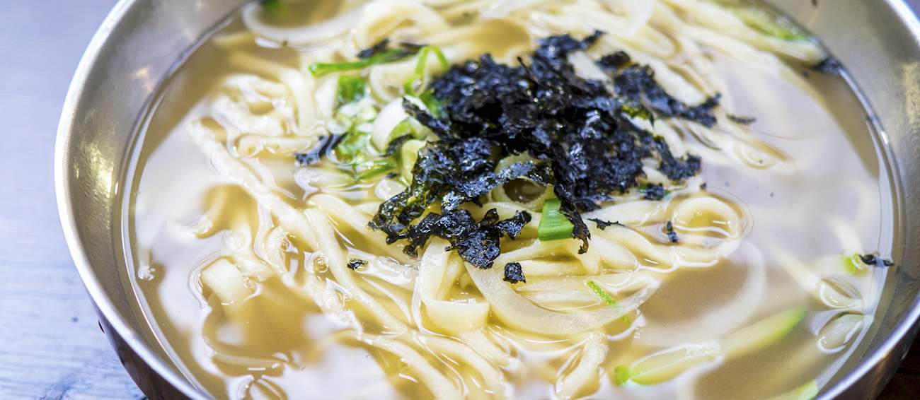 Kalguksu Traditional Noodle Dish From South Korea