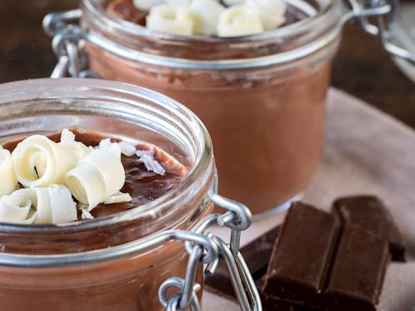 Mousse Au Chocolat Traditional Chocolate Dessert From France
