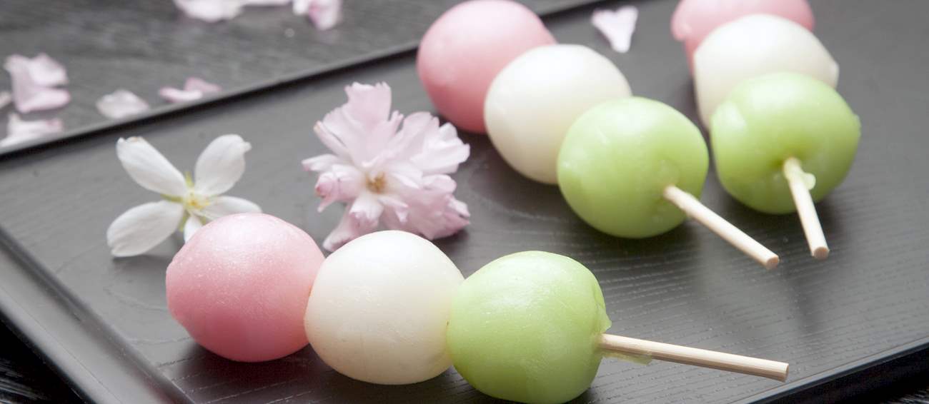 Dango Traditional Dessert From Japan