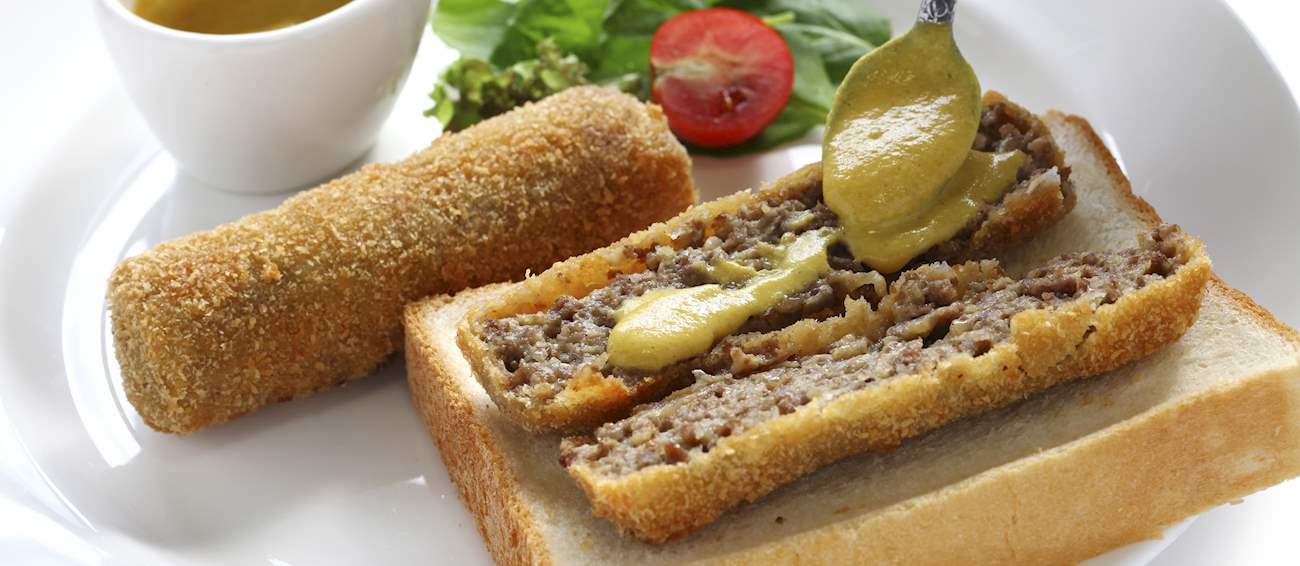 Kroket Traditional Snack From Netherlands