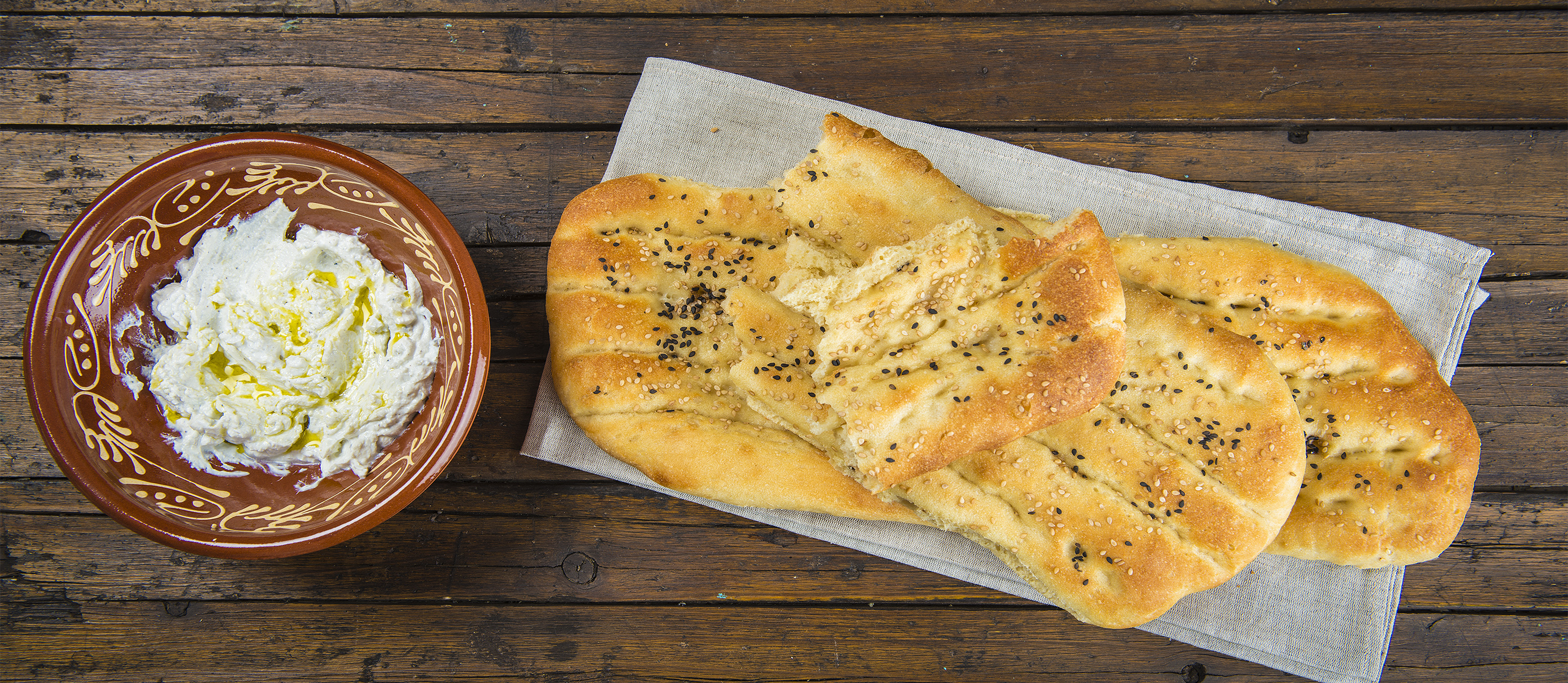 Nane Barbari Traditional Flatbread From Tehran, Iran