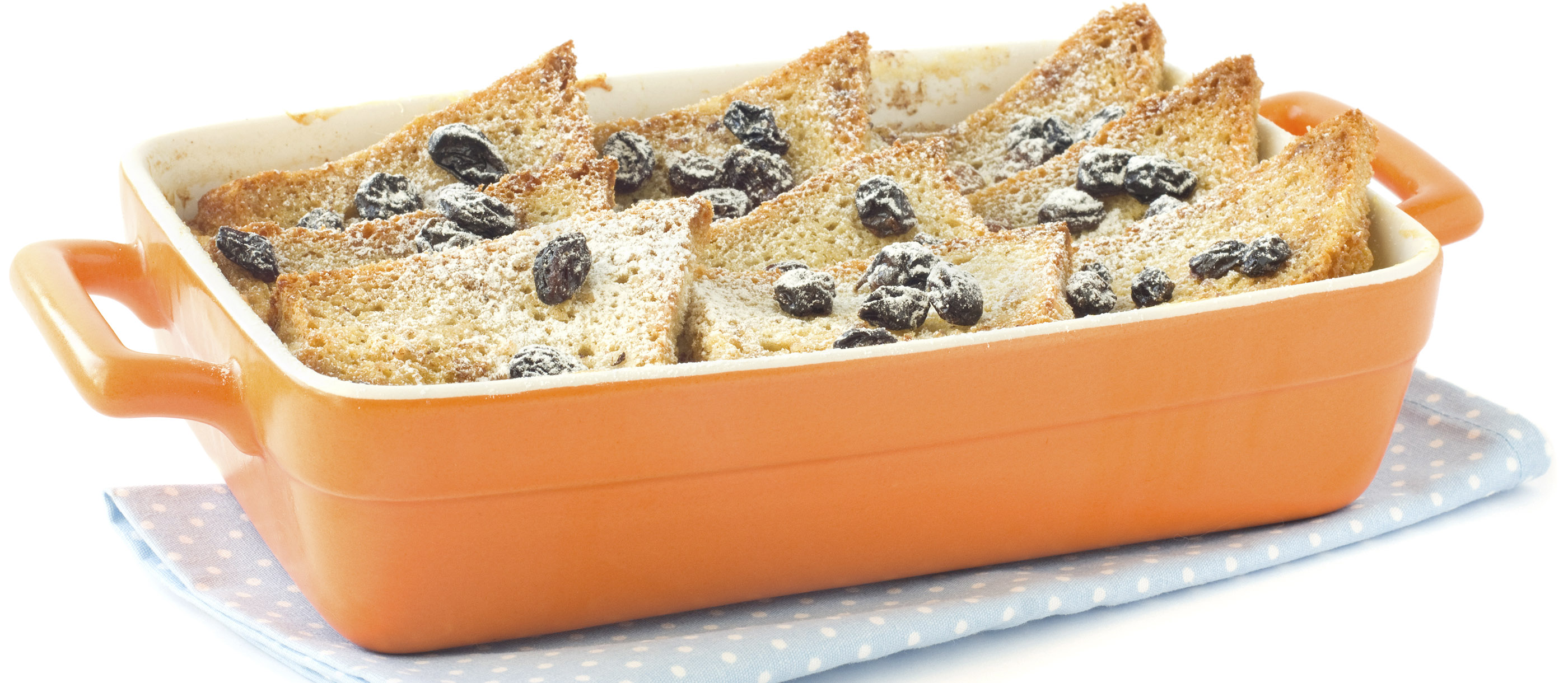 Bread And Butter Pudding Traditional Dessert From England United Kingdom