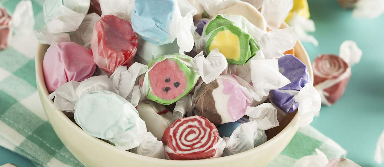 Where to Eat the Best Saltwater Taffy in the World? TasteAtlas