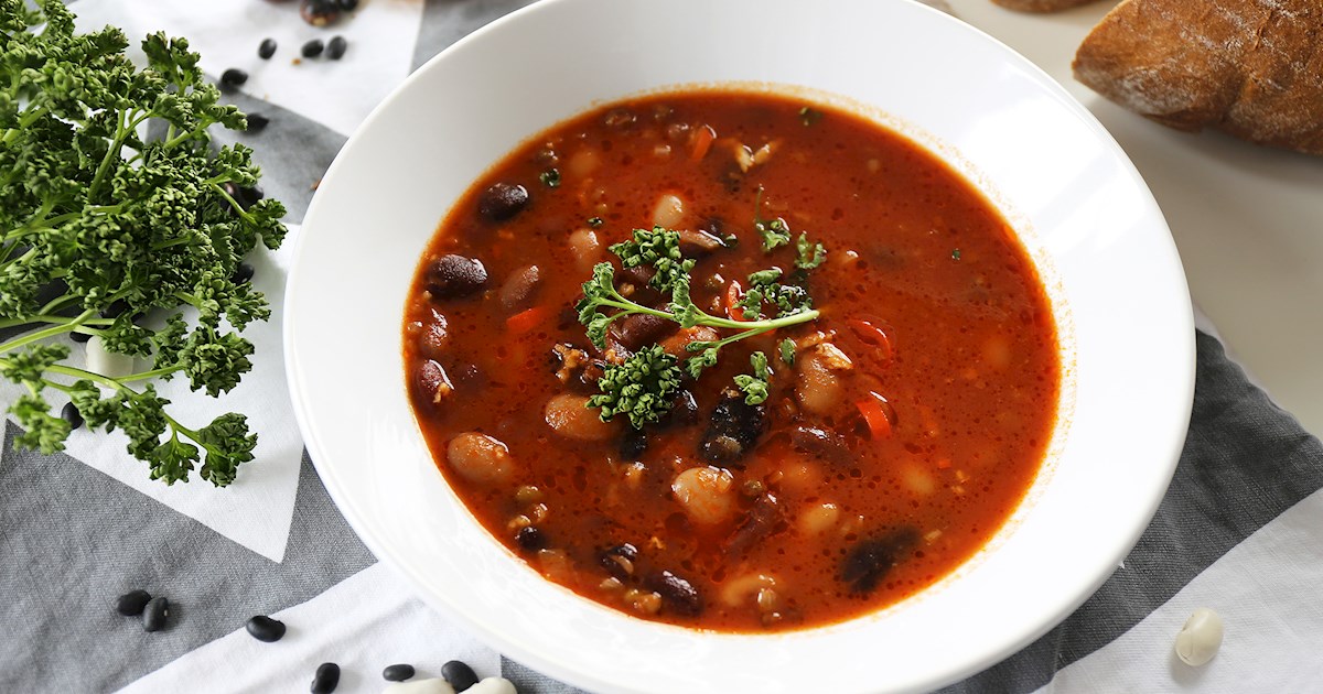 Fazolová Polévka | Traditional Vegetable Soup From Czech Republic ...