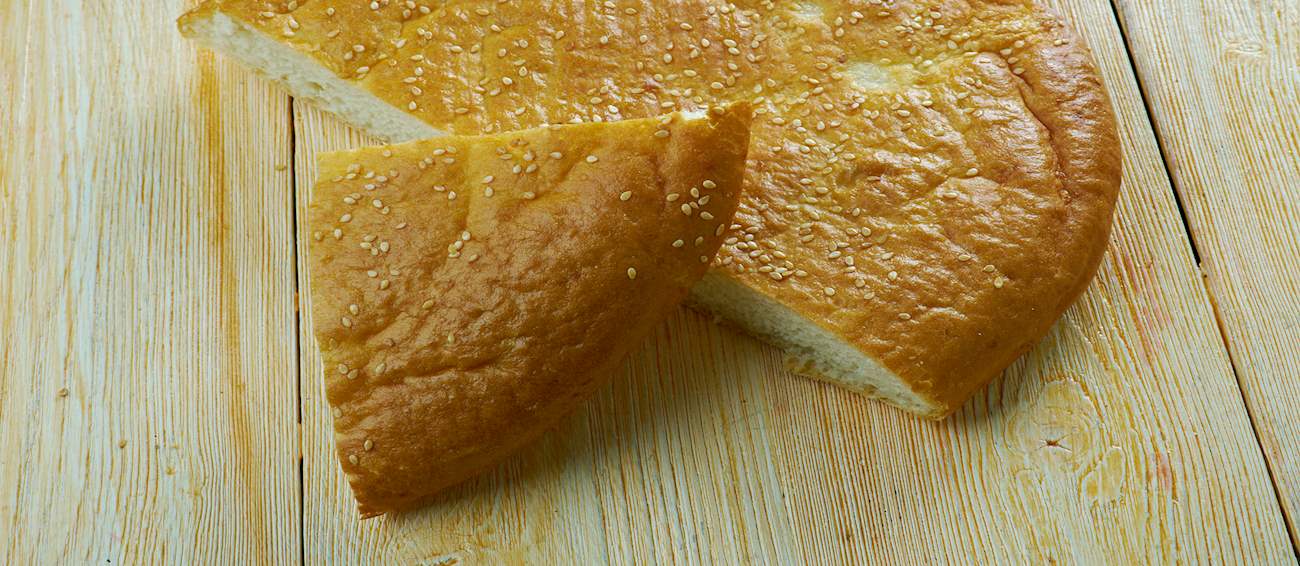 Khobz Traditional Bread From Morocco, Maghreb