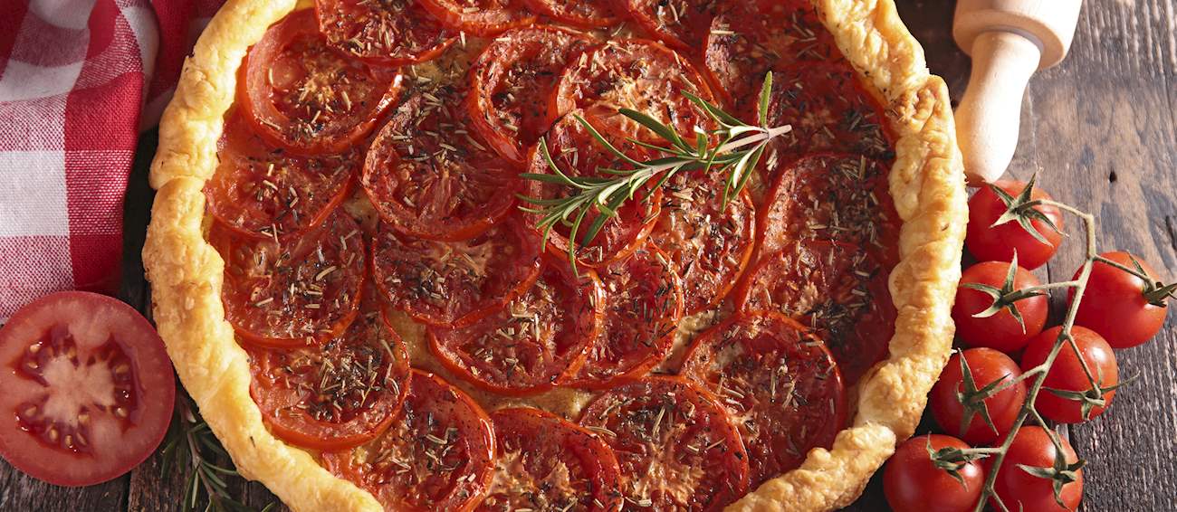 Tomato Pie Traditional Pizza From New Jersey, United States of America