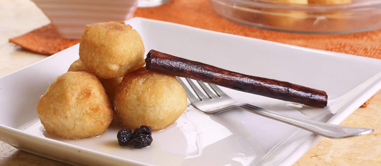 Buñuelos de Yuca Traditional Deepfried Dessert From Venezuela