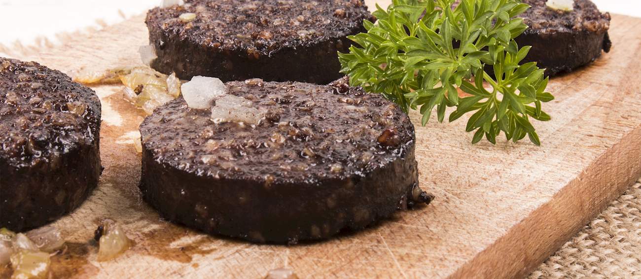 Black Pudding | Traditional Blood Sausage From England, United Kingdom