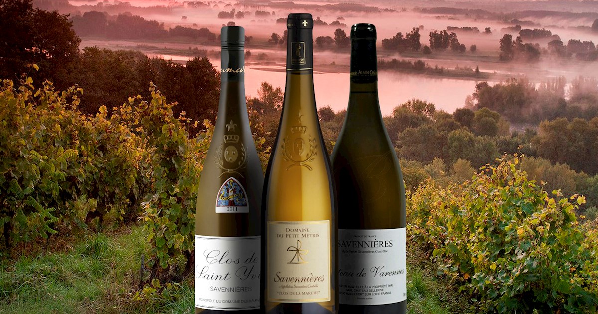 Savennières Local Wine Appellation From MaineetLoire, France