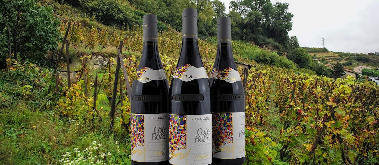 La Turque Local Wine Appellation From Rhône, France