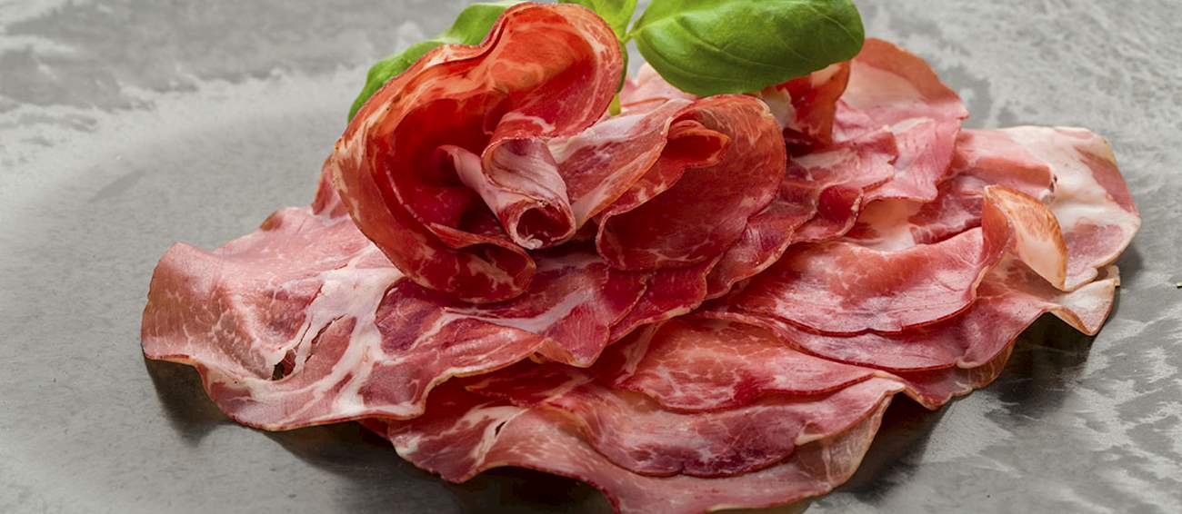 Coppa di Parma Local Cured Meat From EmiliaRomagna, Italy