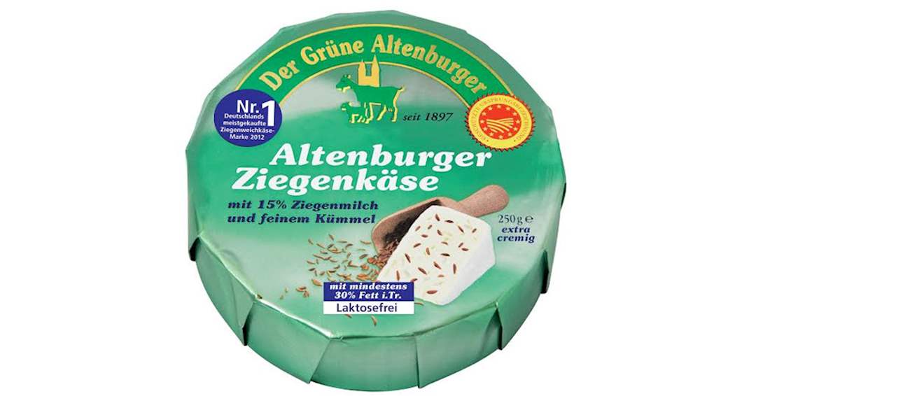 Altenburger Ziegenkäse Local Cheese From Thuringia, Germany