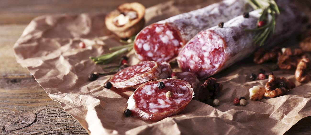 Saucisson de Lacaune Local Sausage/Salami From Tarn, France