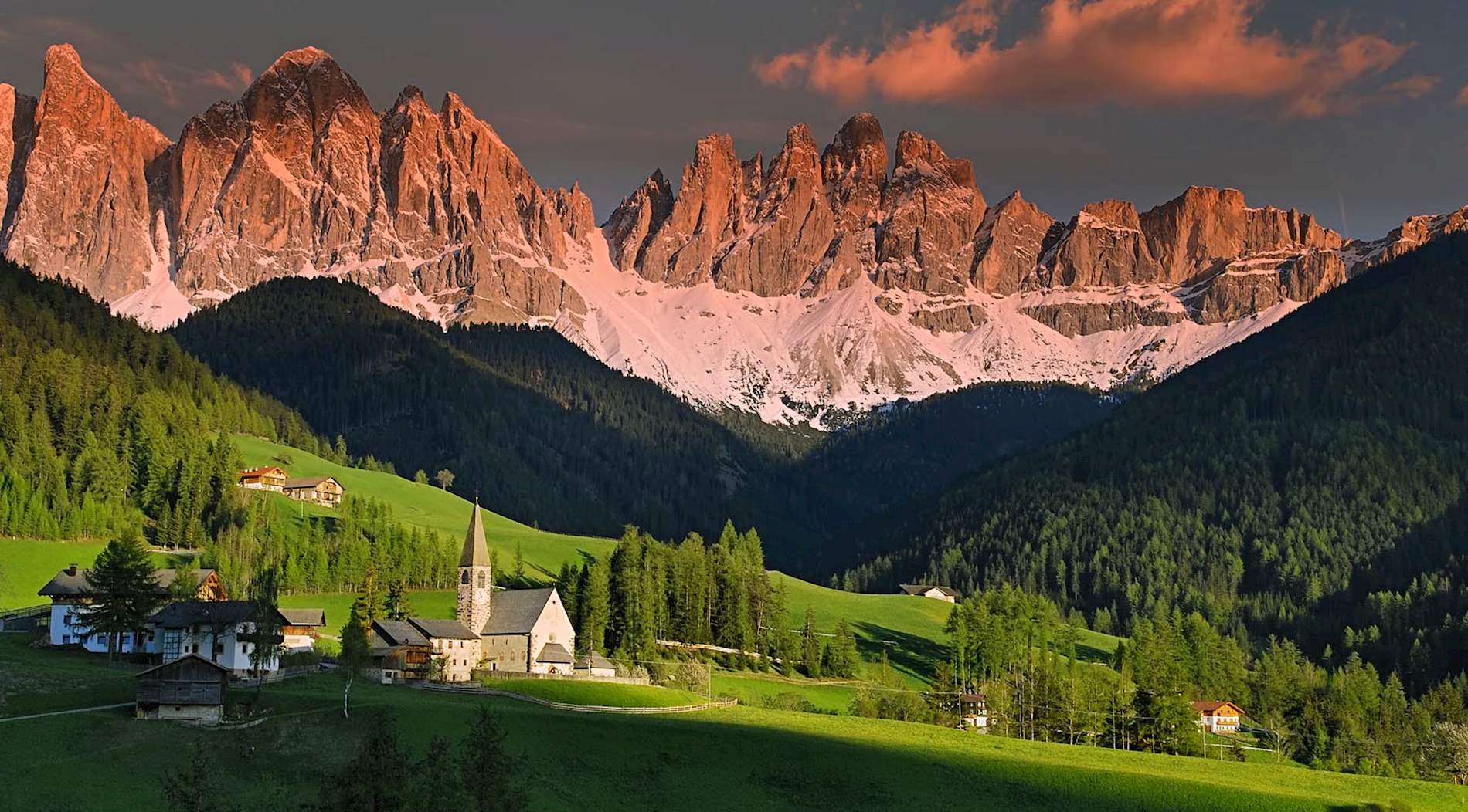 Val di Funes на карте