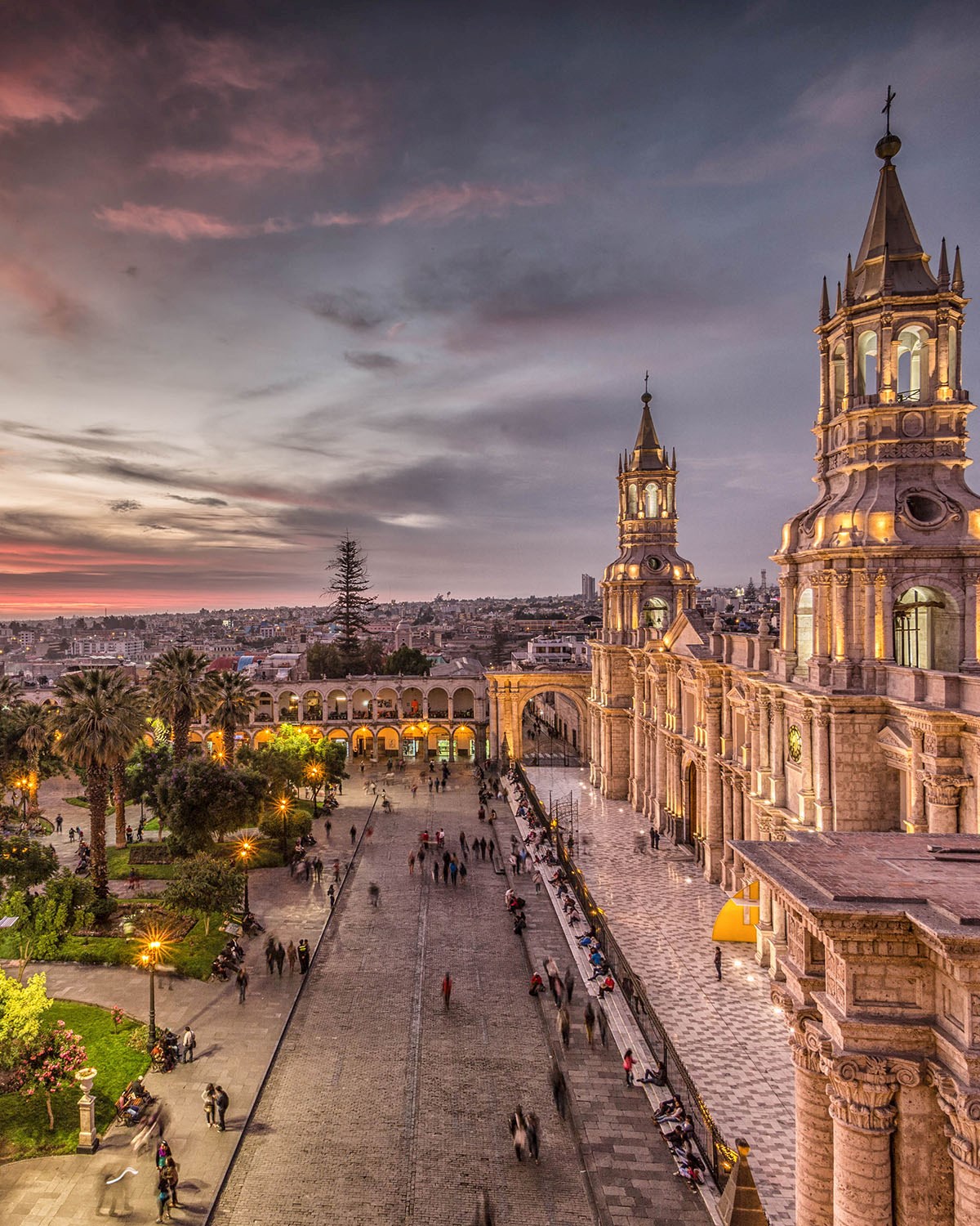 Arequipa's historical centre - 