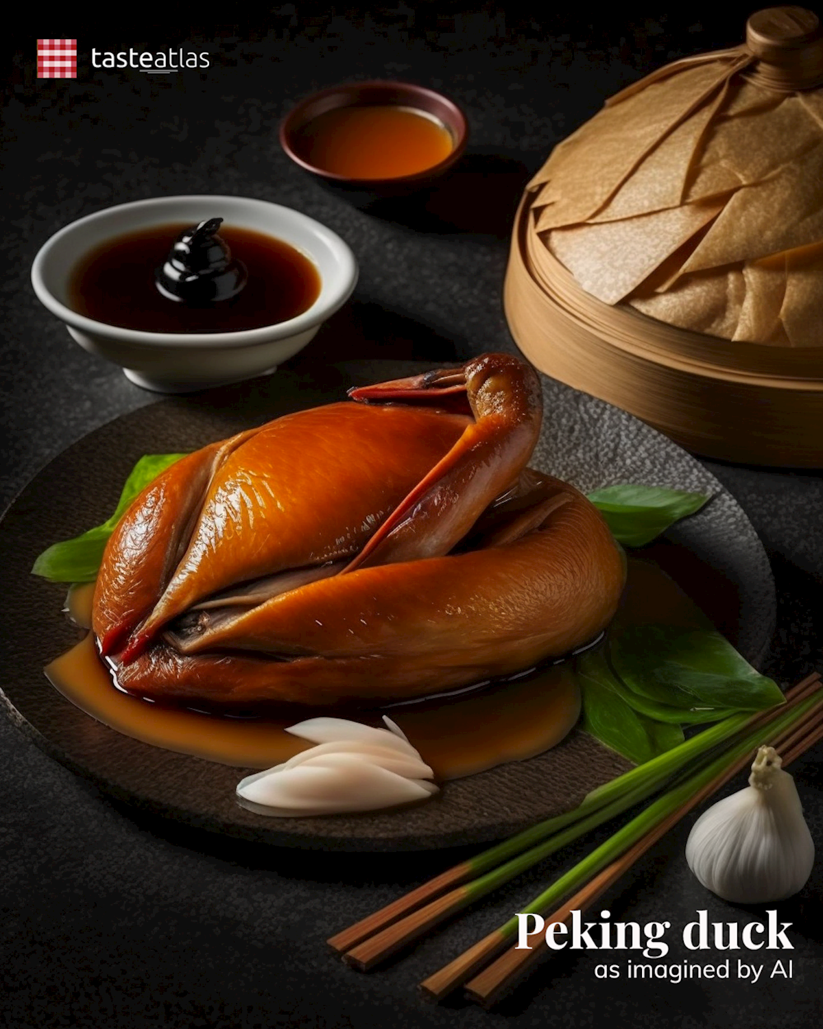 Prompt: Imagine authentic Peking duck