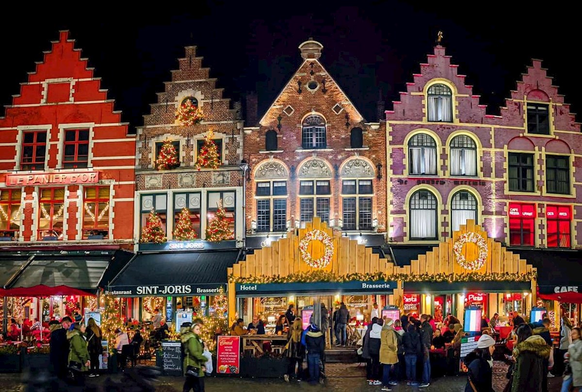 Brugges Christmas market /
