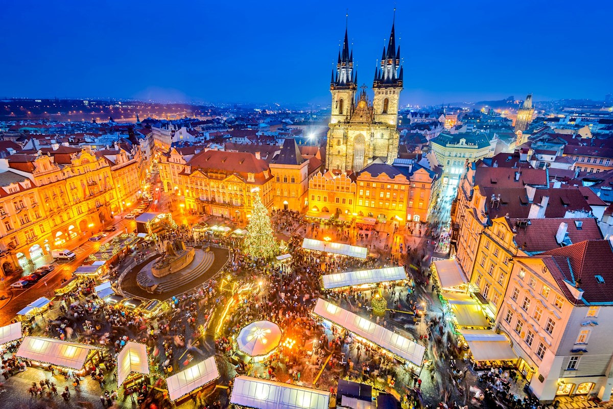 Prague Christmas market /