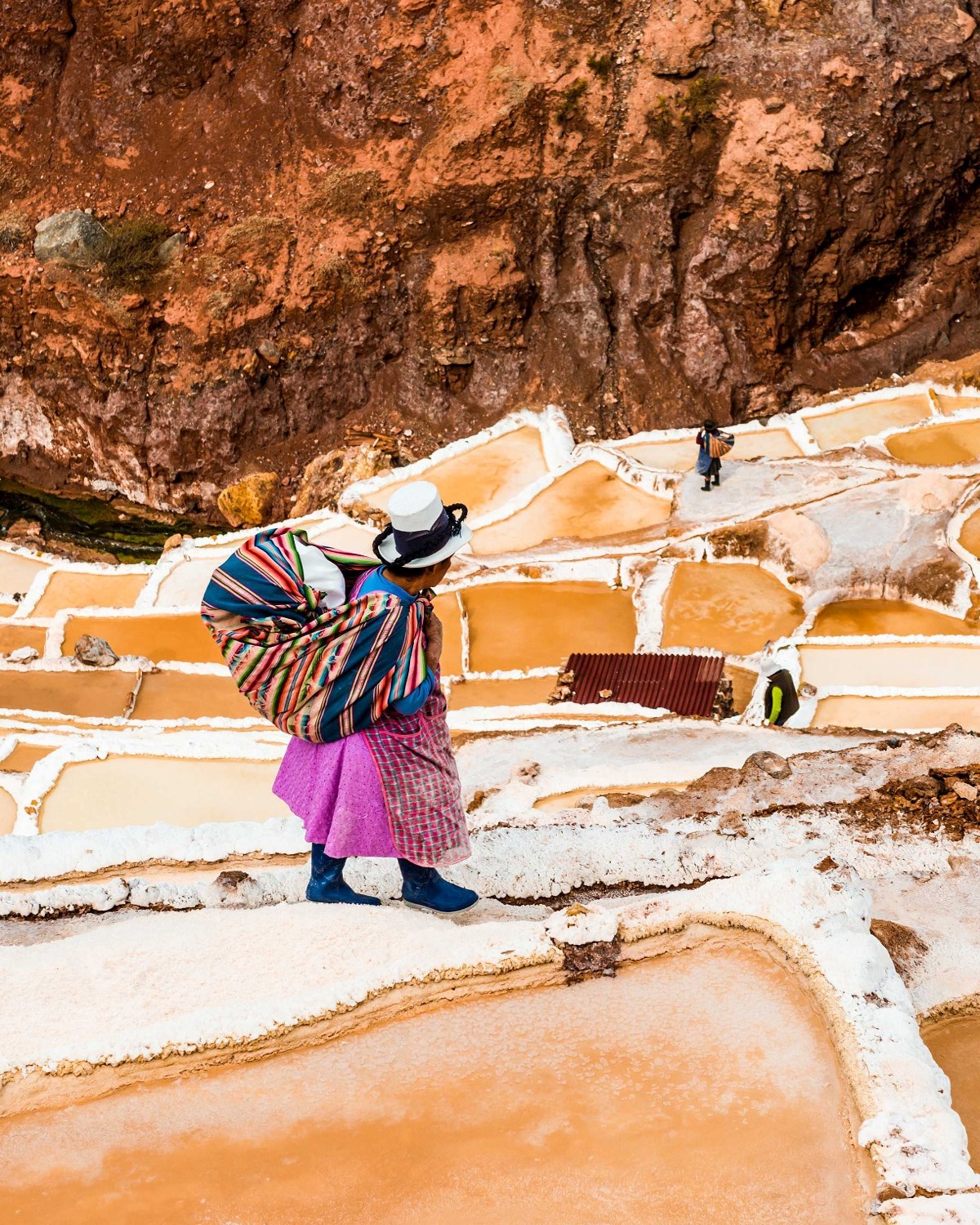 People collect salt from Maras mines the same way their ancestors did -  