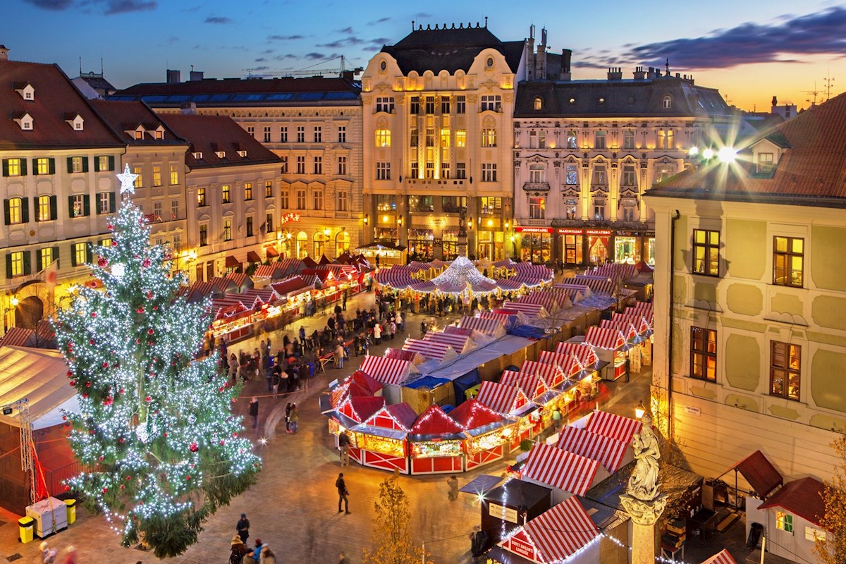 Bratislava Christmas market /