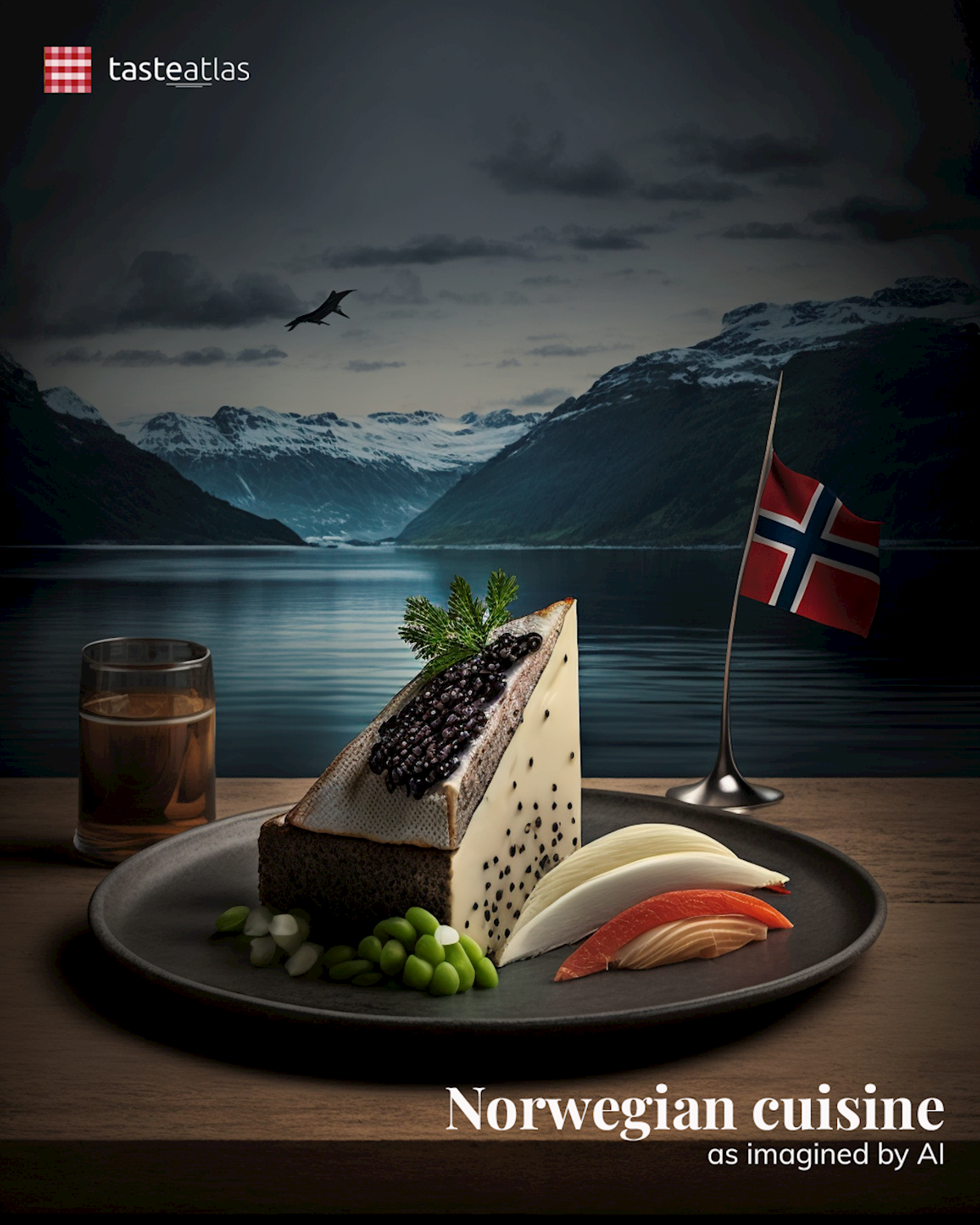 Prompt: Imagine Norwegian cuisine