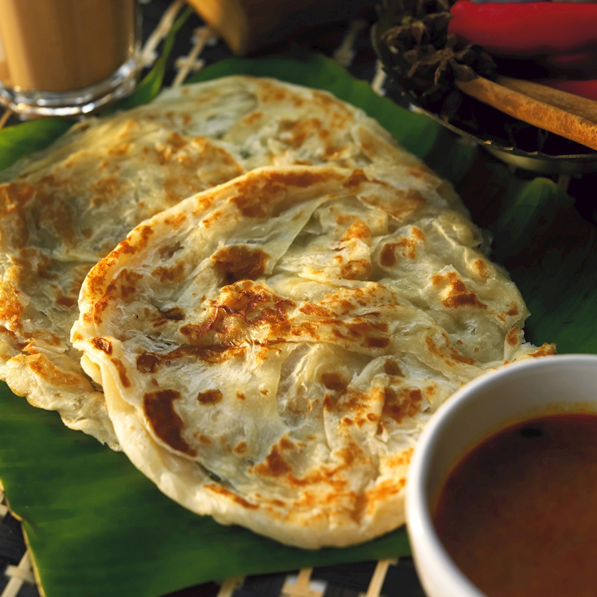 Roti canai /